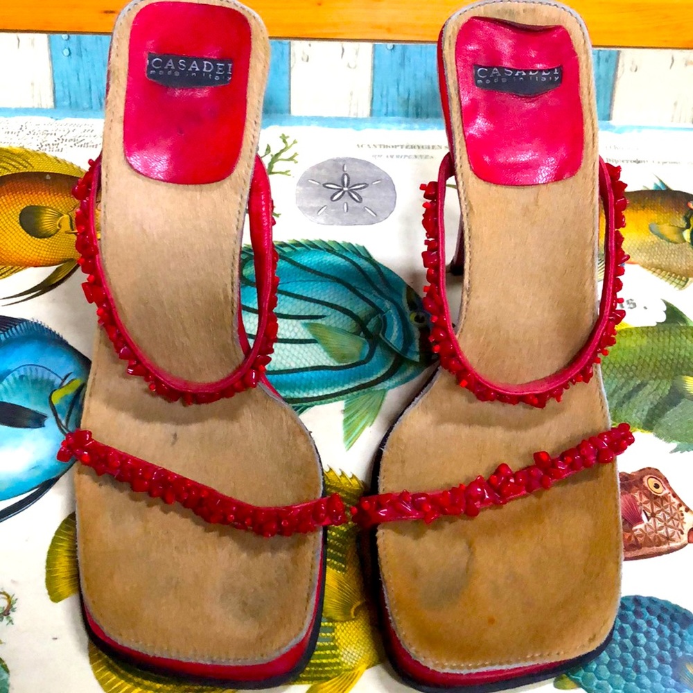 Sexy Casadie red heels